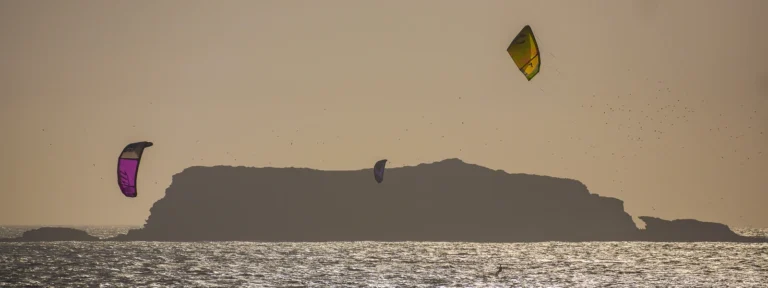 First Foil Boarding in Essaouira