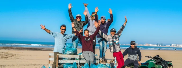 Beach clean